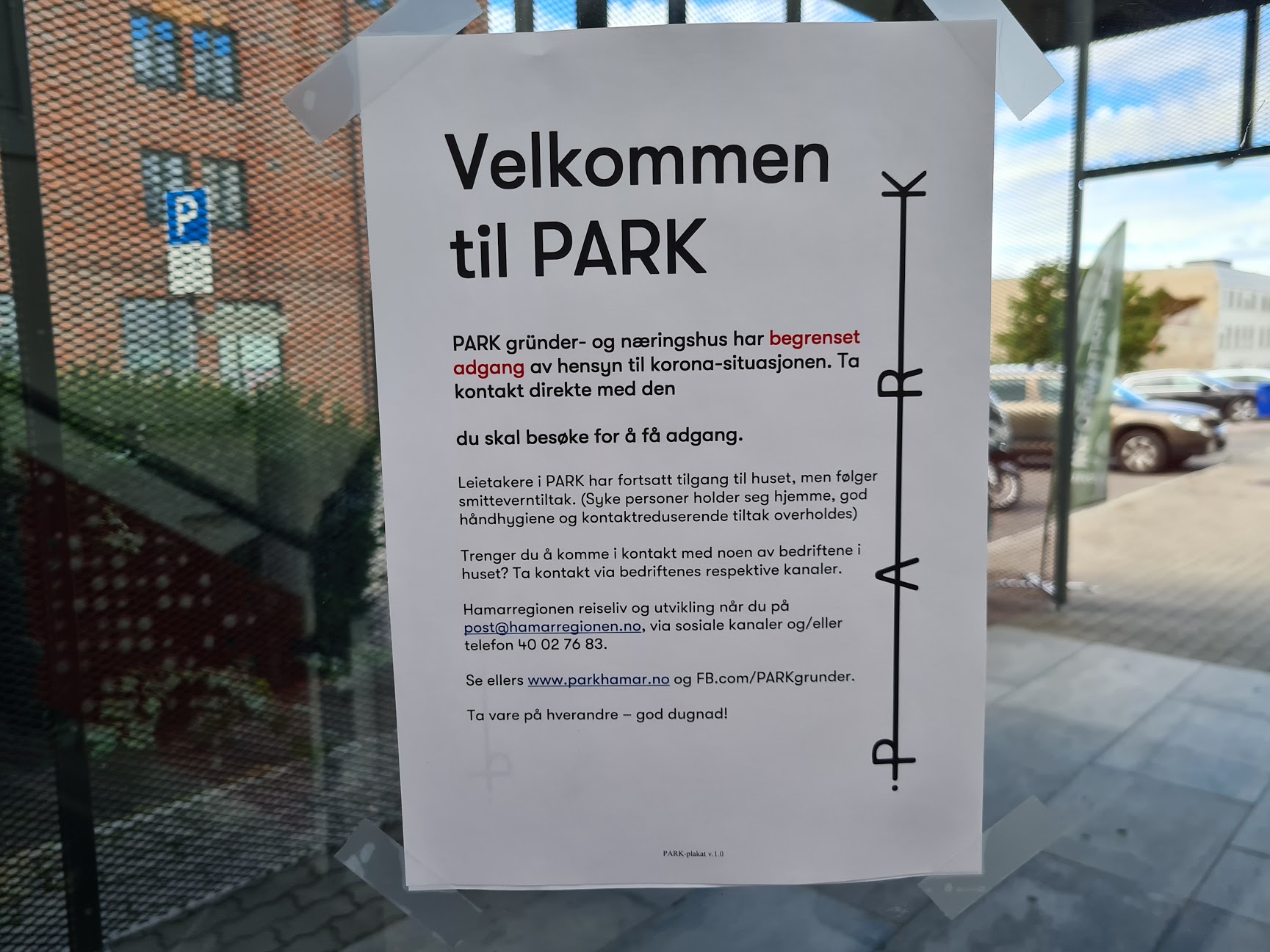 Begrenset tilgang til PARK